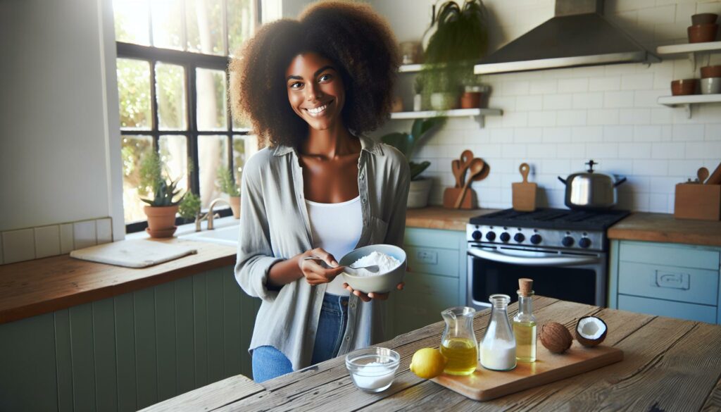 baking soda for gray hair